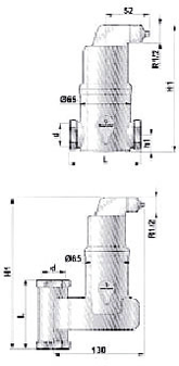 Сепаратор микропузырьков Spirovent'Air / Spirovent'Air Vertical