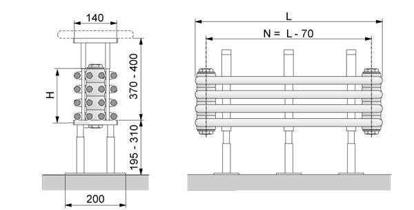 Радиаторы - скамейки, радиаторы - завалинки BANK-RADIATOR ARBONIA