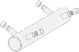 Одинарный коллектор Uponor Meltaway